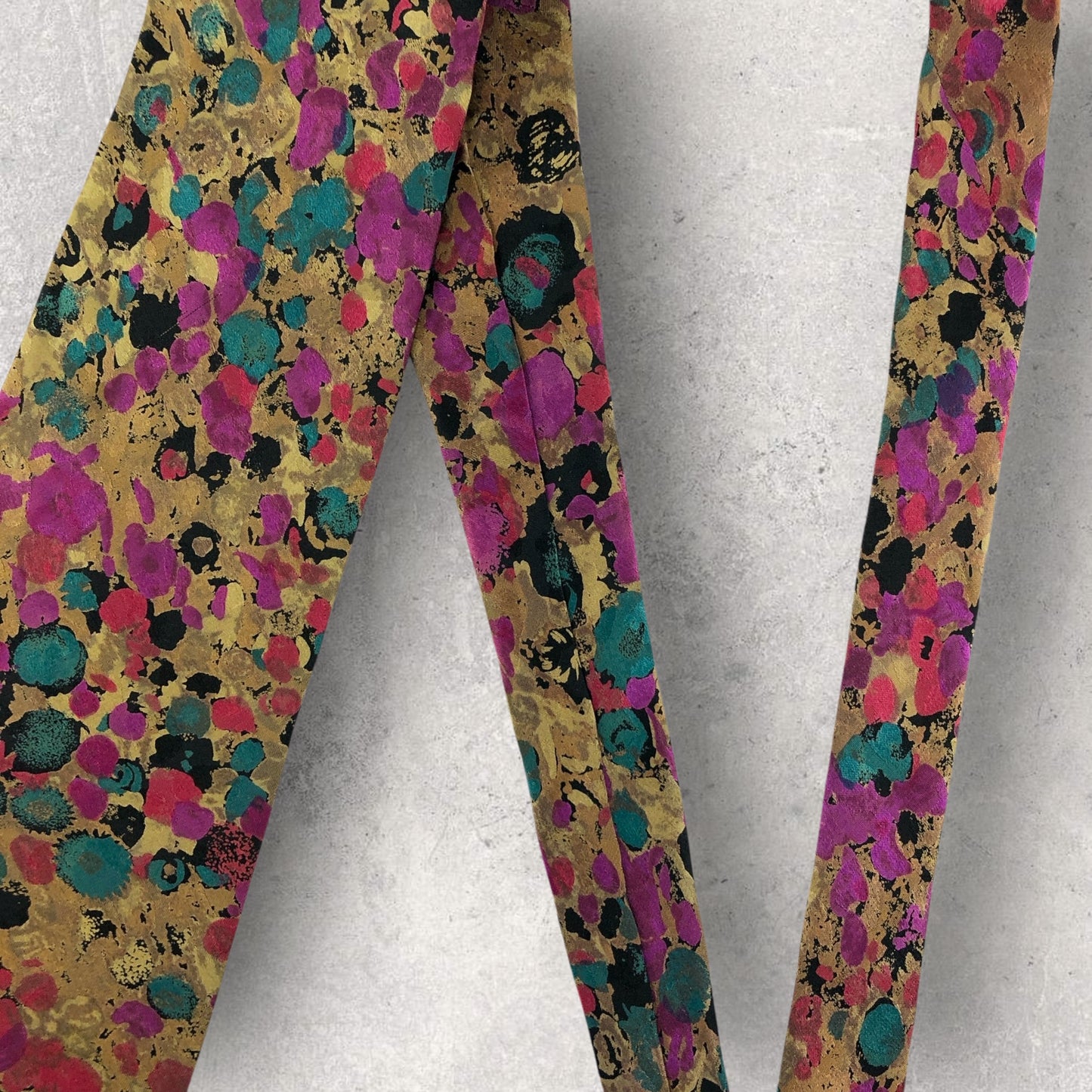 【6852】良品！ブリオーニ　ネクタイ　ブラウン系