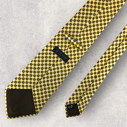 【6865】美品！トラサルディ　ネクタイ　イエロー系