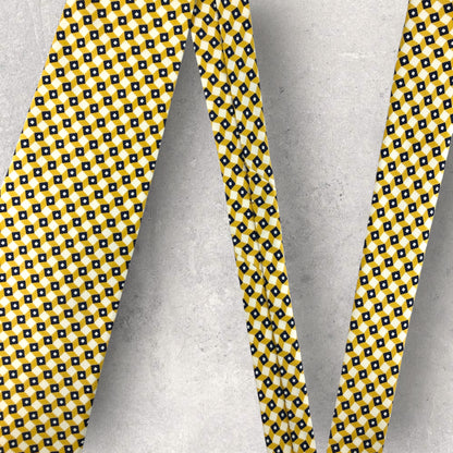 【6865】美品！トラサルディ　ネクタイ　イエロー系