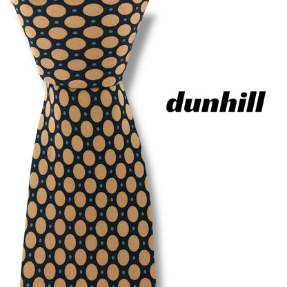 【6996】美品！ダンヒル　ネクタイ　ベージュ系