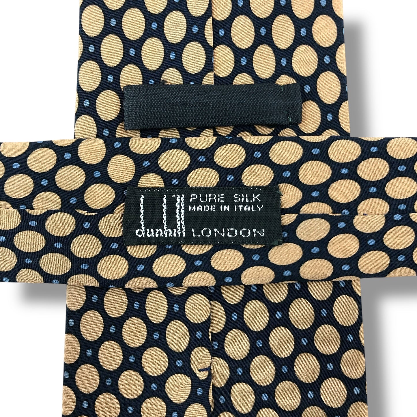 【6996】美品！ダンヒル　ネクタイ　ベージュ系