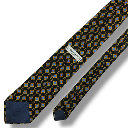 【6999】美品！ピエールカルダン　ネクタイ　ブラック系