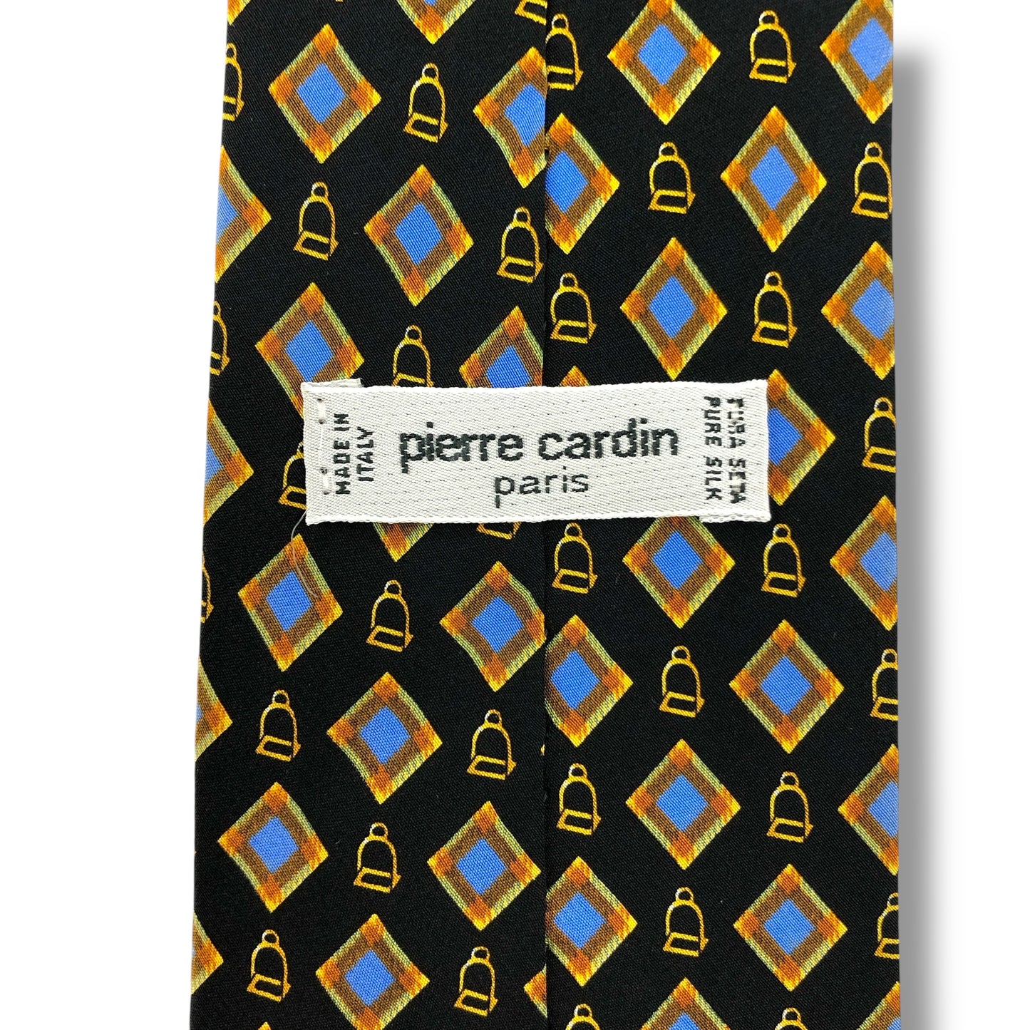 【6999】美品！ピエールカルダン　ネクタイ　ブラック系