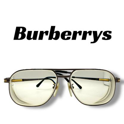 【156】良品！バーバリーズ　メガネ　ブラウン系