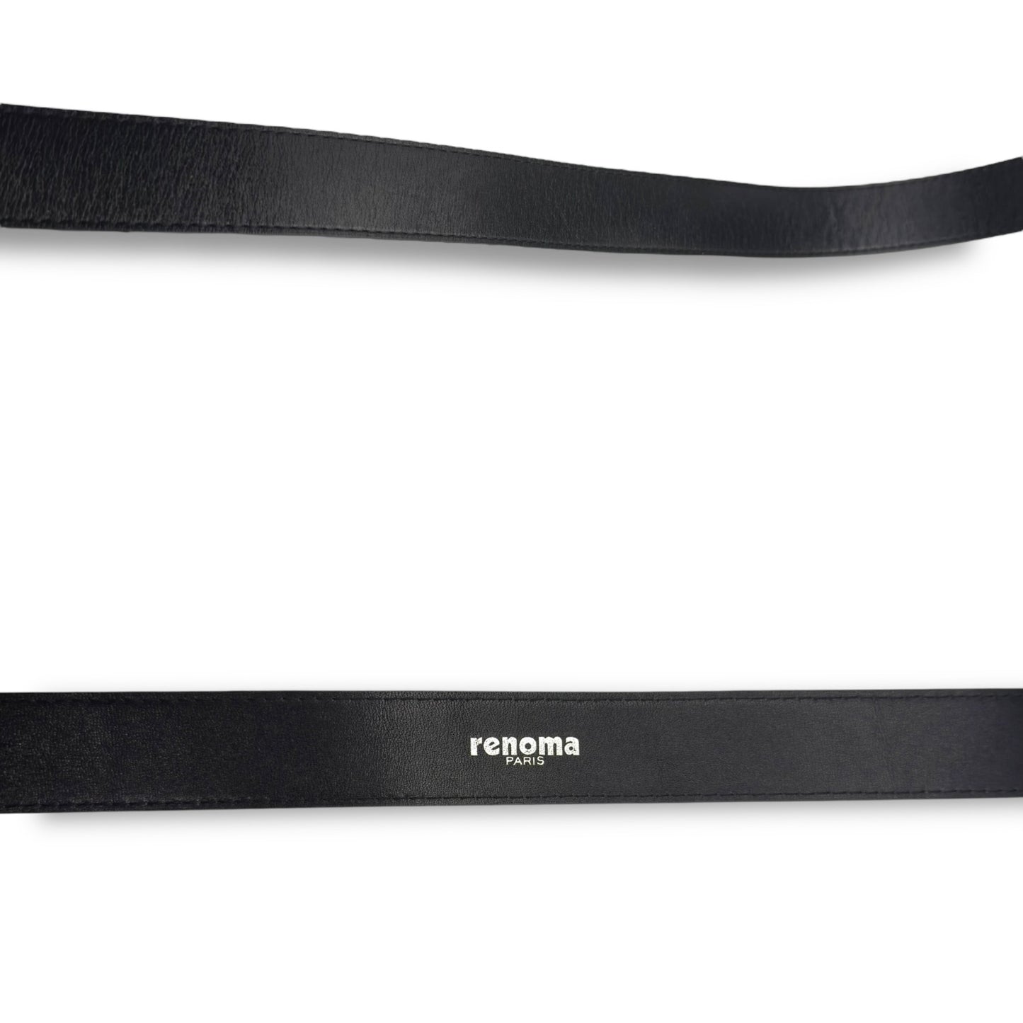 【未使用保管品】レノマ　ベルト　ブラック系