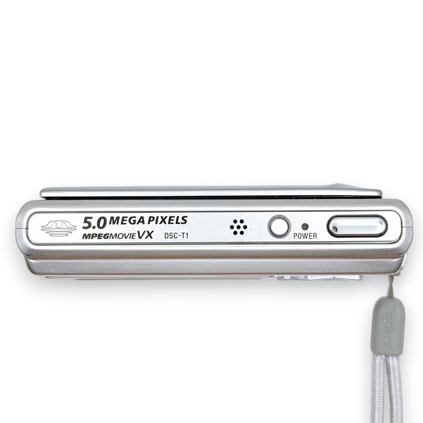 【158】SONY Cybershot DSC-T1　デジタルカメラ　シルバー系