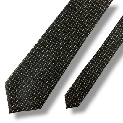 【7002】良品！ジムトンプソン　ネクタイ　ブラウン系