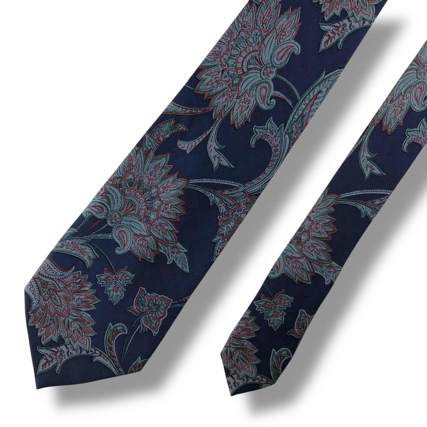 【7003】良品！ピエールバルマン　ネクタイ　ブルー系