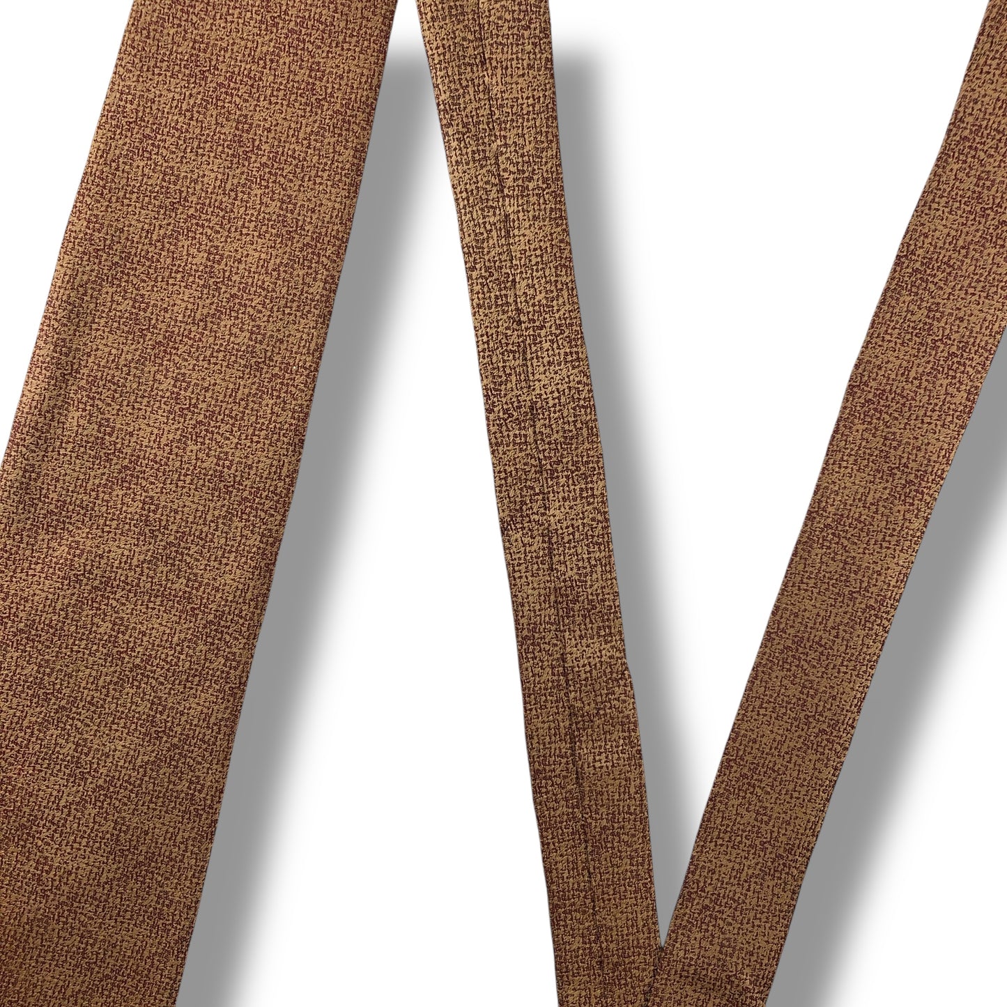 【7017】美品！ダナキャラン　ネクタイ　ブラウン系