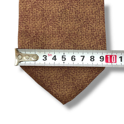 【7017】美品！ダナキャラン　ネクタイ　ブラウン系