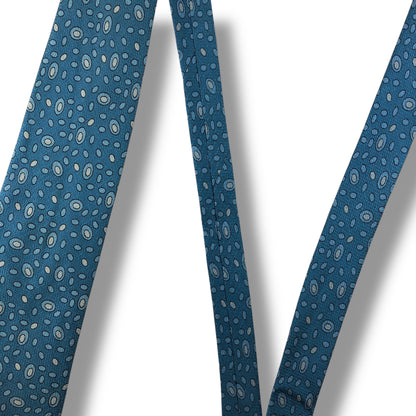 【7018】良品！ミラショーン　ネクタイ　水色系