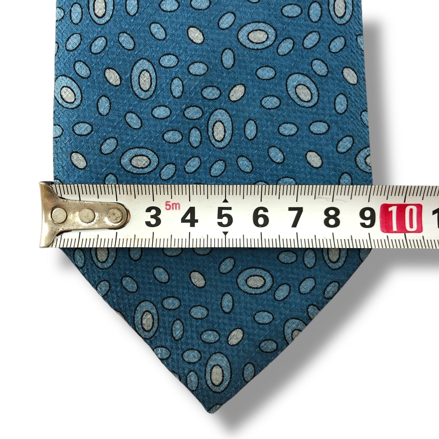 【7018】良品！ミラショーン　ネクタイ　水色系