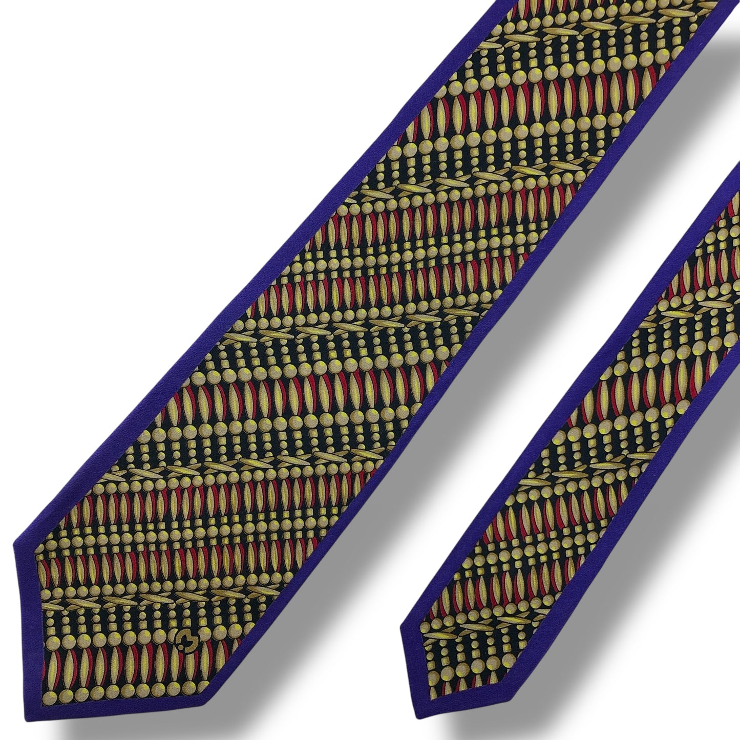 【7030】良品！ミラショーン　ネクタイ　パープル系