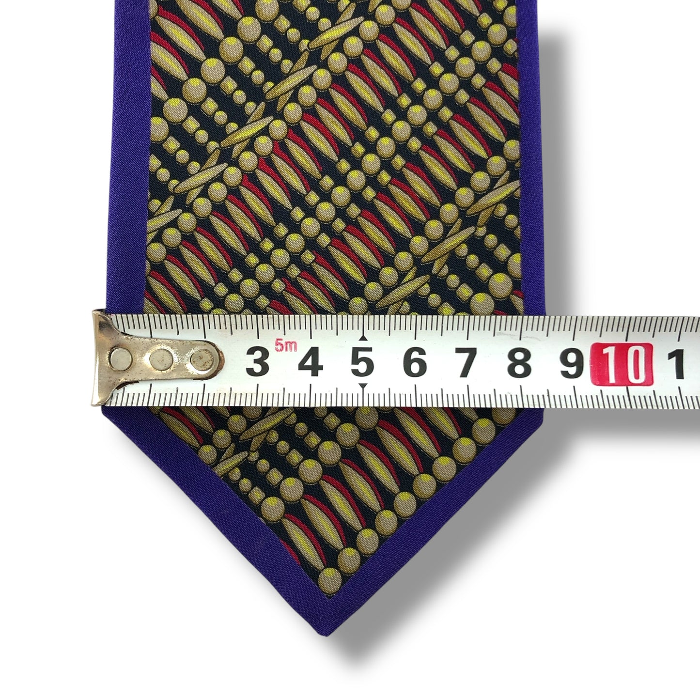 【7030】良品！ミラショーン　ネクタイ　パープル系