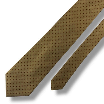 【7038】良品！ダーバン　ネクタイ　ゴールド系