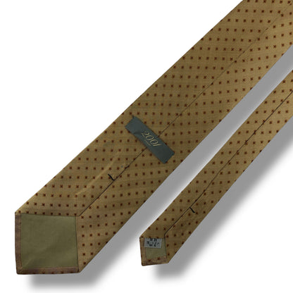 【7038】良品！ダーバン　ネクタイ　ゴールド系