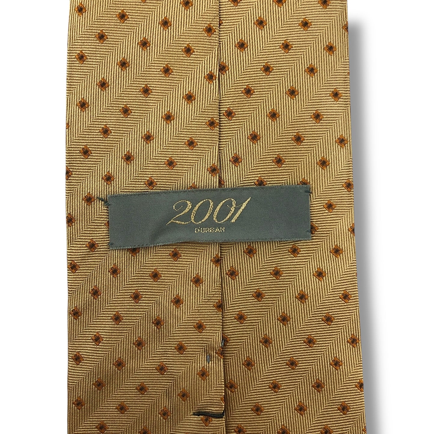 【7038】良品！ダーバン　ネクタイ　ゴールド系