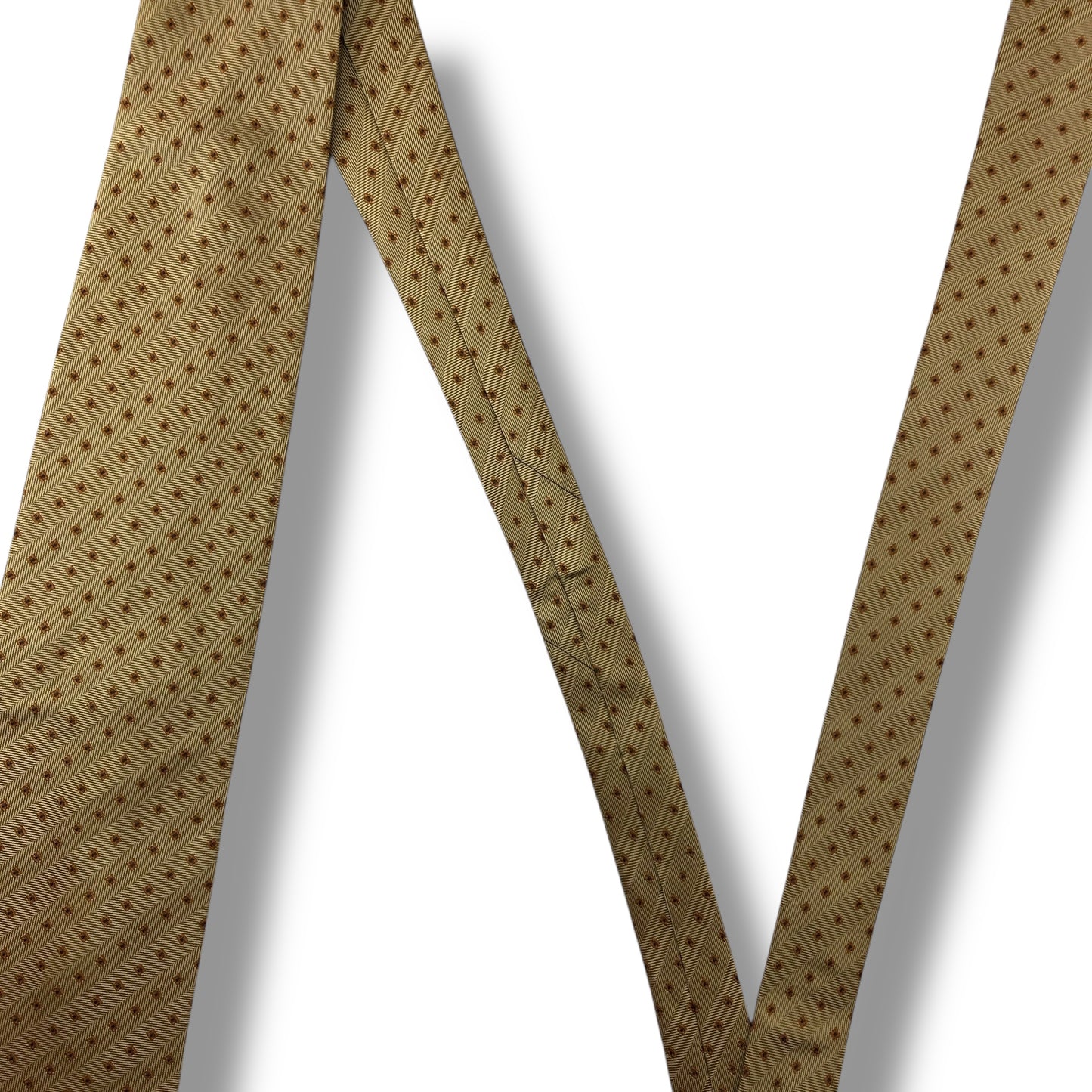 【7038】良品！ダーバン　ネクタイ　ゴールド系