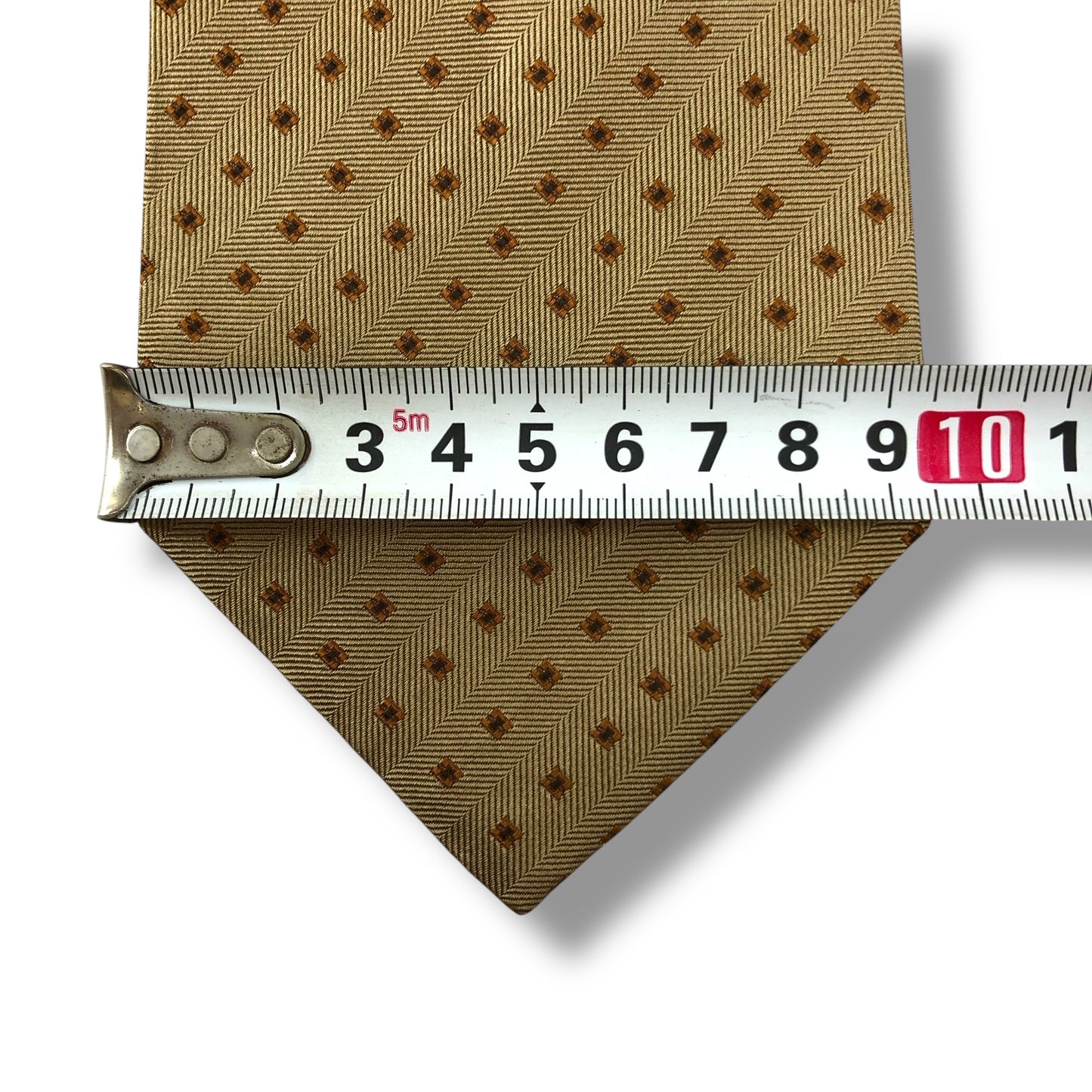 【7038】良品！ダーバン　ネクタイ　ゴールド系