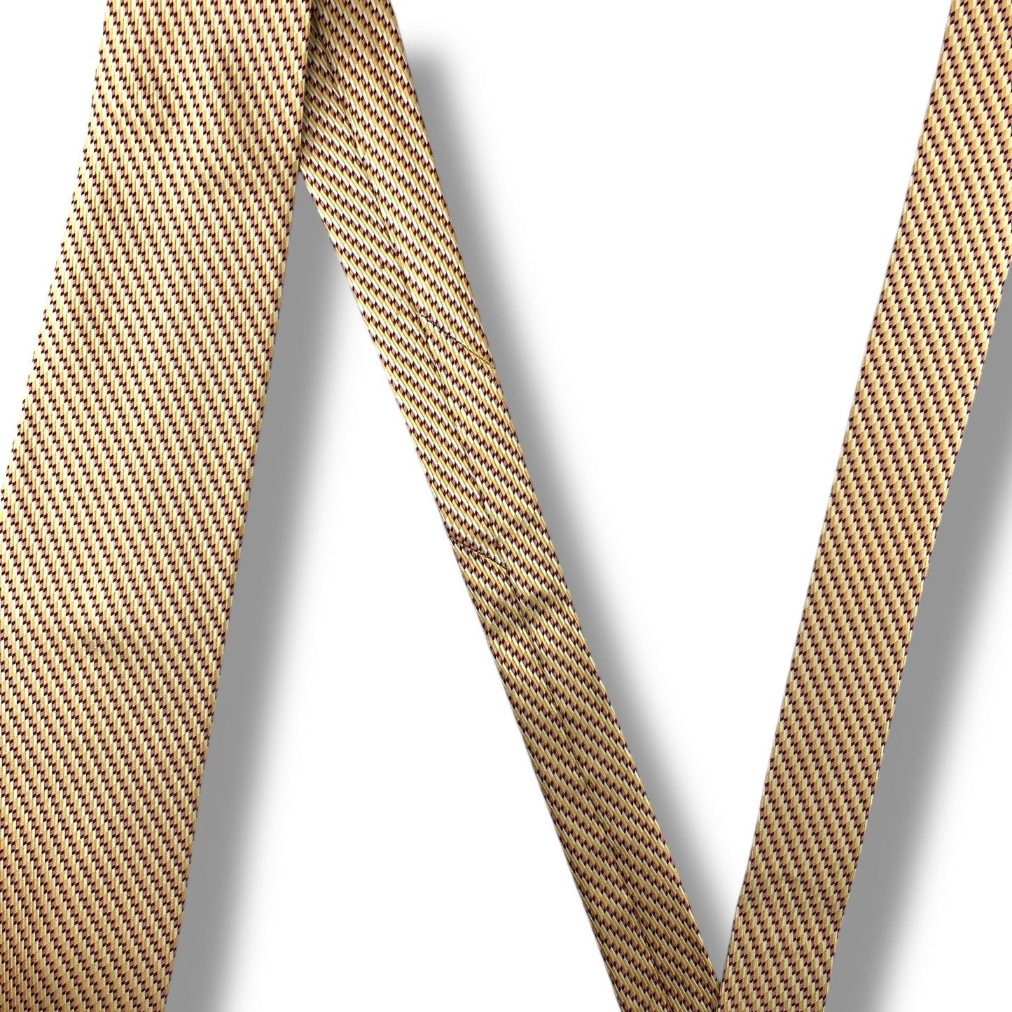 【7041】美品！タケオキクチ　ネクタイ　ゴールド系