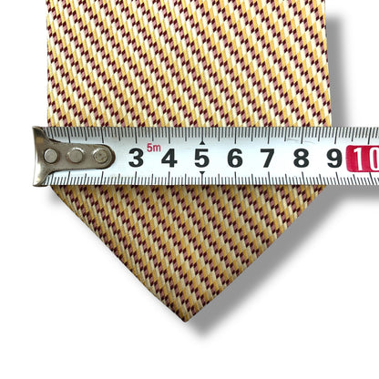 【7041】美品！タケオキクチ　ネクタイ　ゴールド系