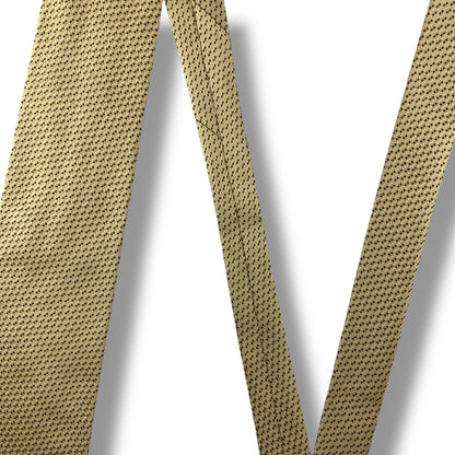 【7044】美品！ダーバン　ネクタイ　ゴールド系