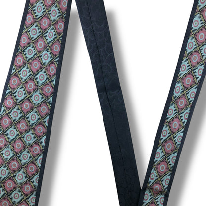 【7084】美品！ラショーン　ネクタイ　ネイビー系