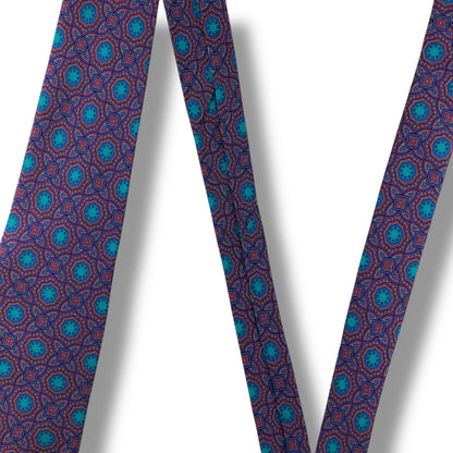 【7087】美品！ランバン　ネクタイ　ブルー系