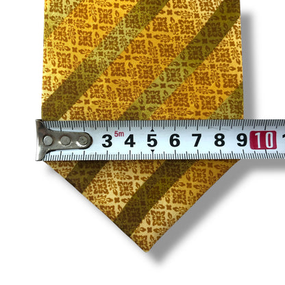 【7121】美品！ニナリッチ　ネクタイ　イエロー系