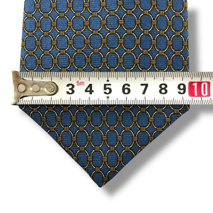 【7131】良品！クリスチャンディオール　ネクタイ　水色系