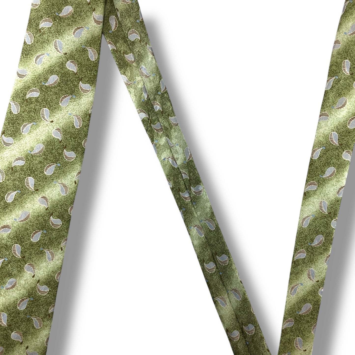 【7132】良品！ニナリッチ　ネクタイ　黄緑系