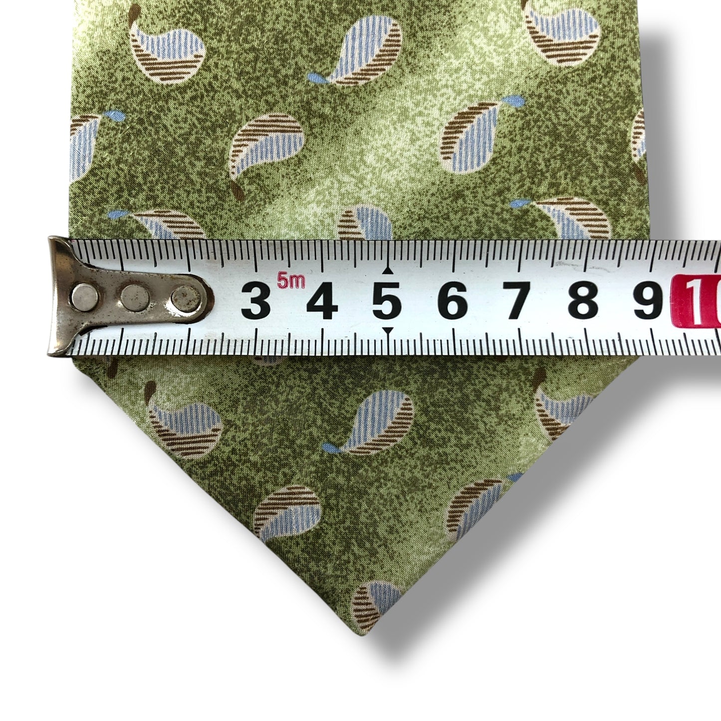 【7132】良品！ニナリッチ　ネクタイ　黄緑系