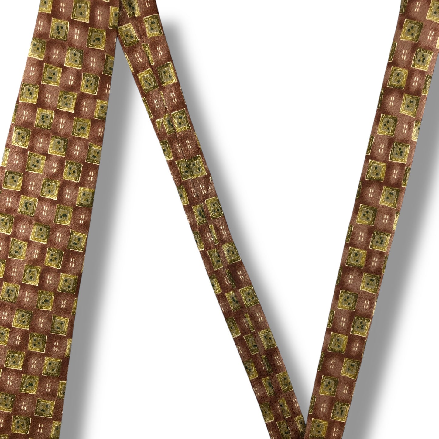 【7133】美品！ニナリッチ　ネクタイ　ピンク系　レッド系