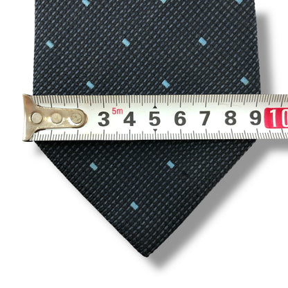 【7134】美品ー良品！コムサデモード　ネクタイ　ネイビー系