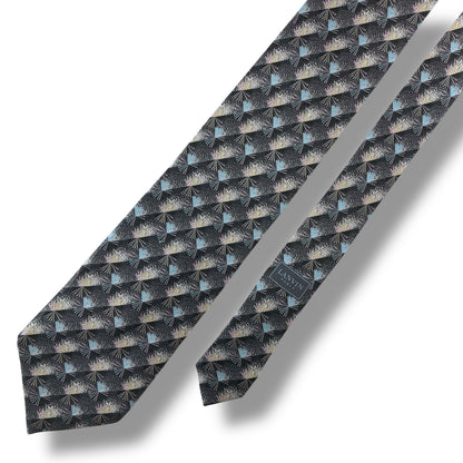 【7145】美品！ランバン　ネクタイ　ネイビー系