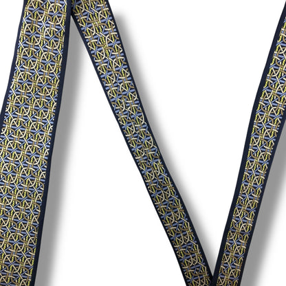 【7146】美品！ミラショーン　ネクタイ　ネイビー系