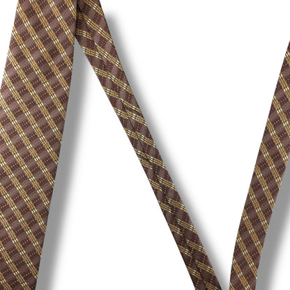 【7149】美品！イッセイミヤケ　ネクタイ　ボルドー系