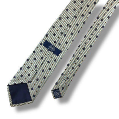 【7153】美品！ジェイプレス　ネクタイ　水色系