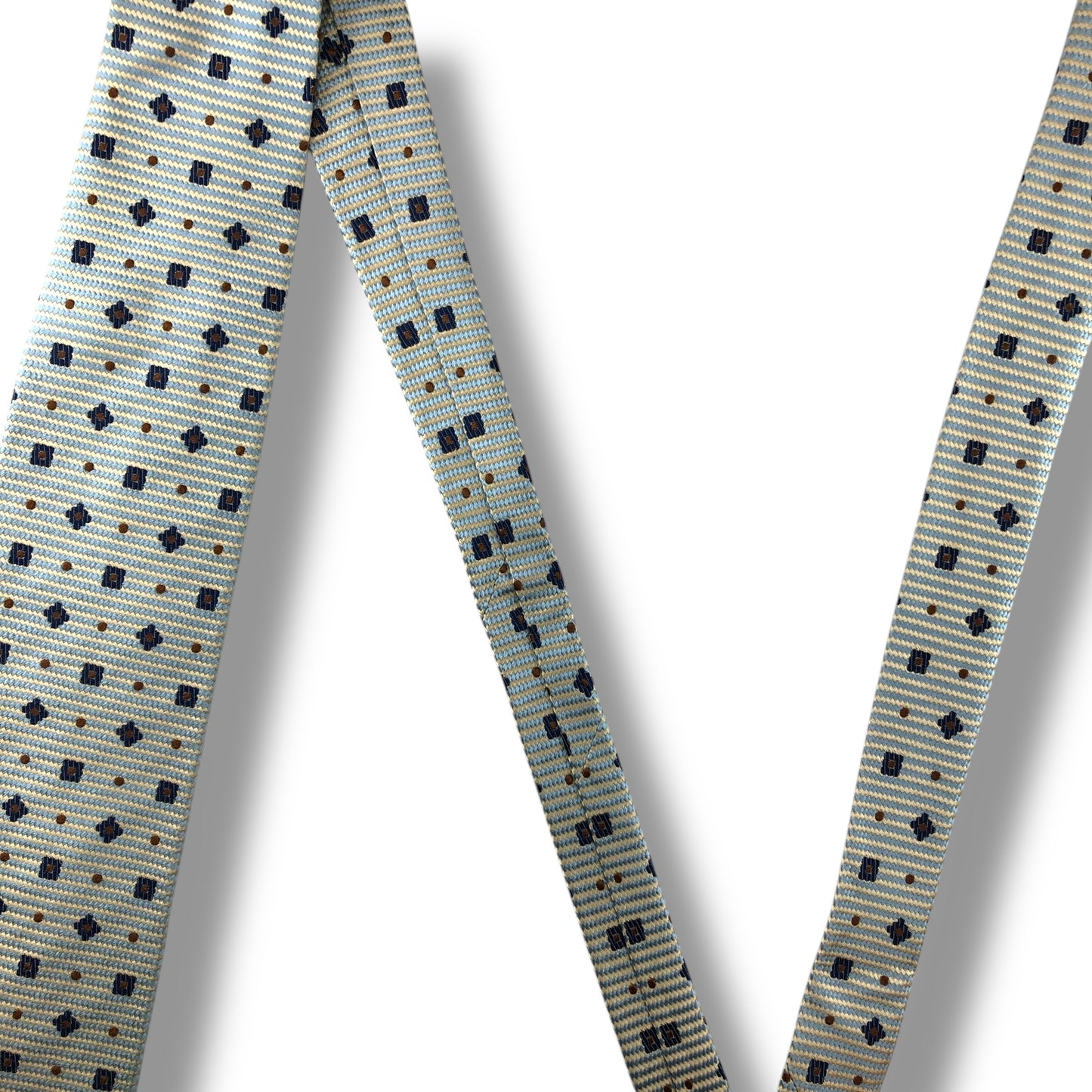 【7153】美品！ジェイプレス　ネクタイ　水色系