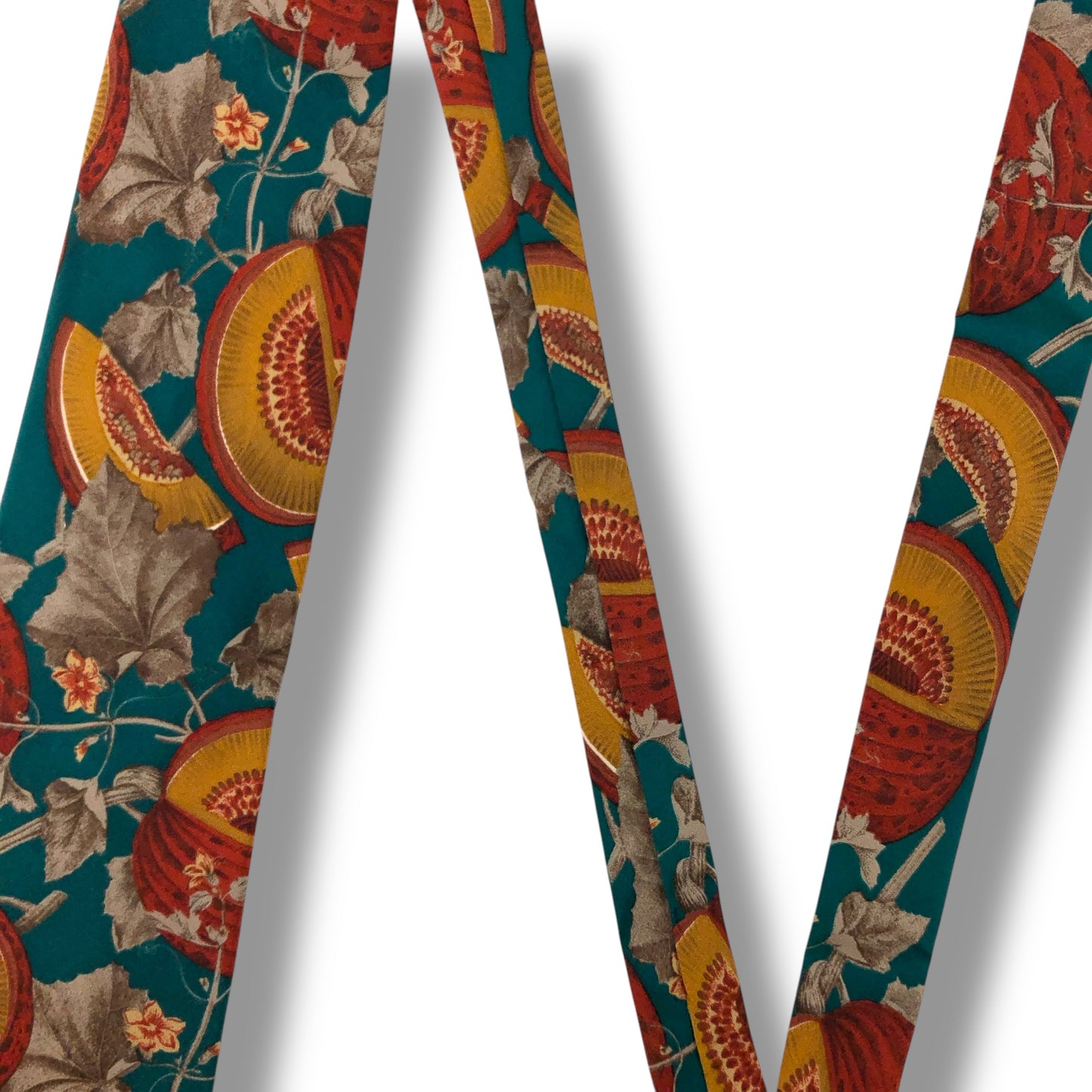 【7170】美品！イヴサンローラン　ネクタイ　グリーン系