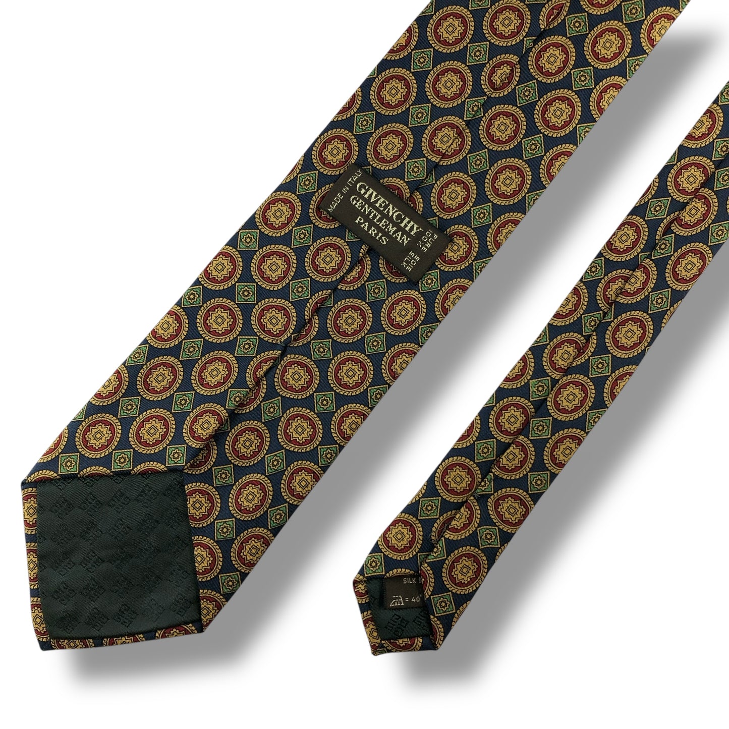 【7175】良品！ジバンシー　ネクタイ　ブルー系