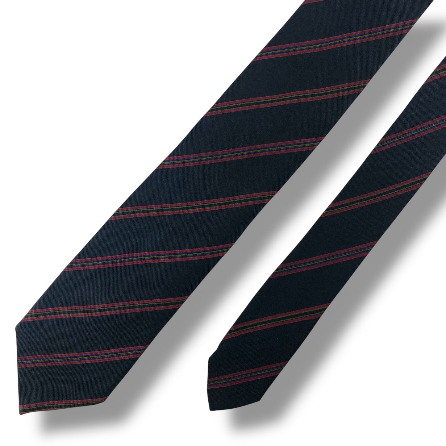 【7200】良品！クリスチャンディオール　ネクタイ　ネイビー系