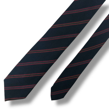 【7200】良品！クリスチャンディオール　ネクタイ　ネイビー系