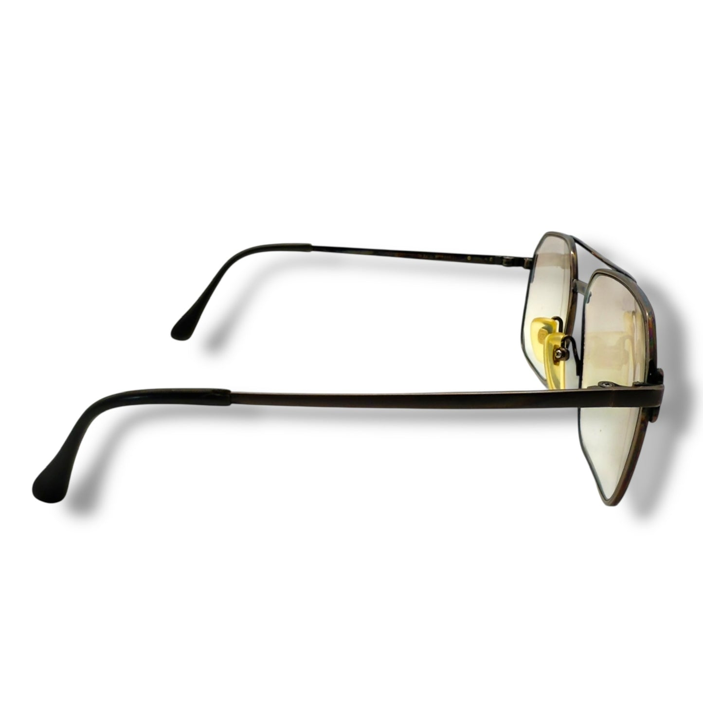 【216】可品！ヴィンテージ　ジバンシー　メガネ　ブラウン系