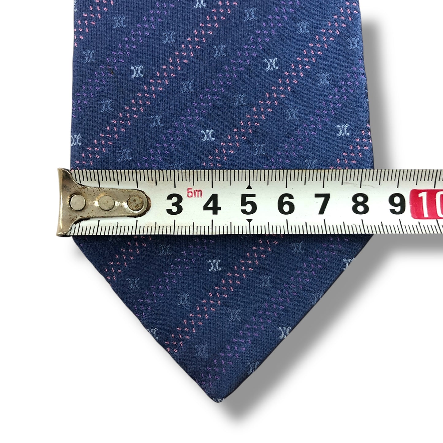 Maintenance [7418] Good condition! Celine tie, blue 