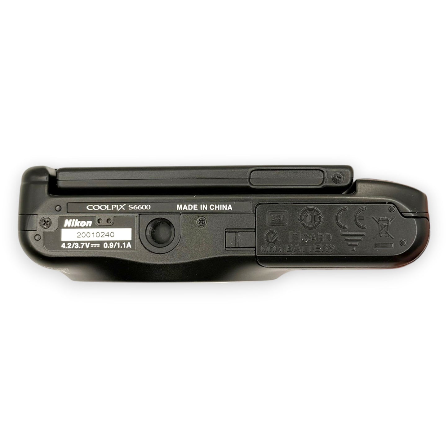 【160】Nikon　S6600　デジタルカメラ　ブラック系