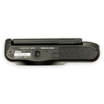 【160】Nikon　S6600　デジタルカメラ　ブラック系