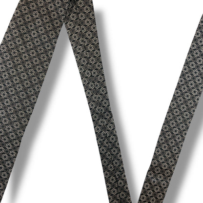 【7487】美品！グッチ　ネクタイ　ブラウン系　G柄