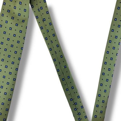 【7490】美品！ブルックスブラザーズ　ネクタイ　黄緑系　グリーン系