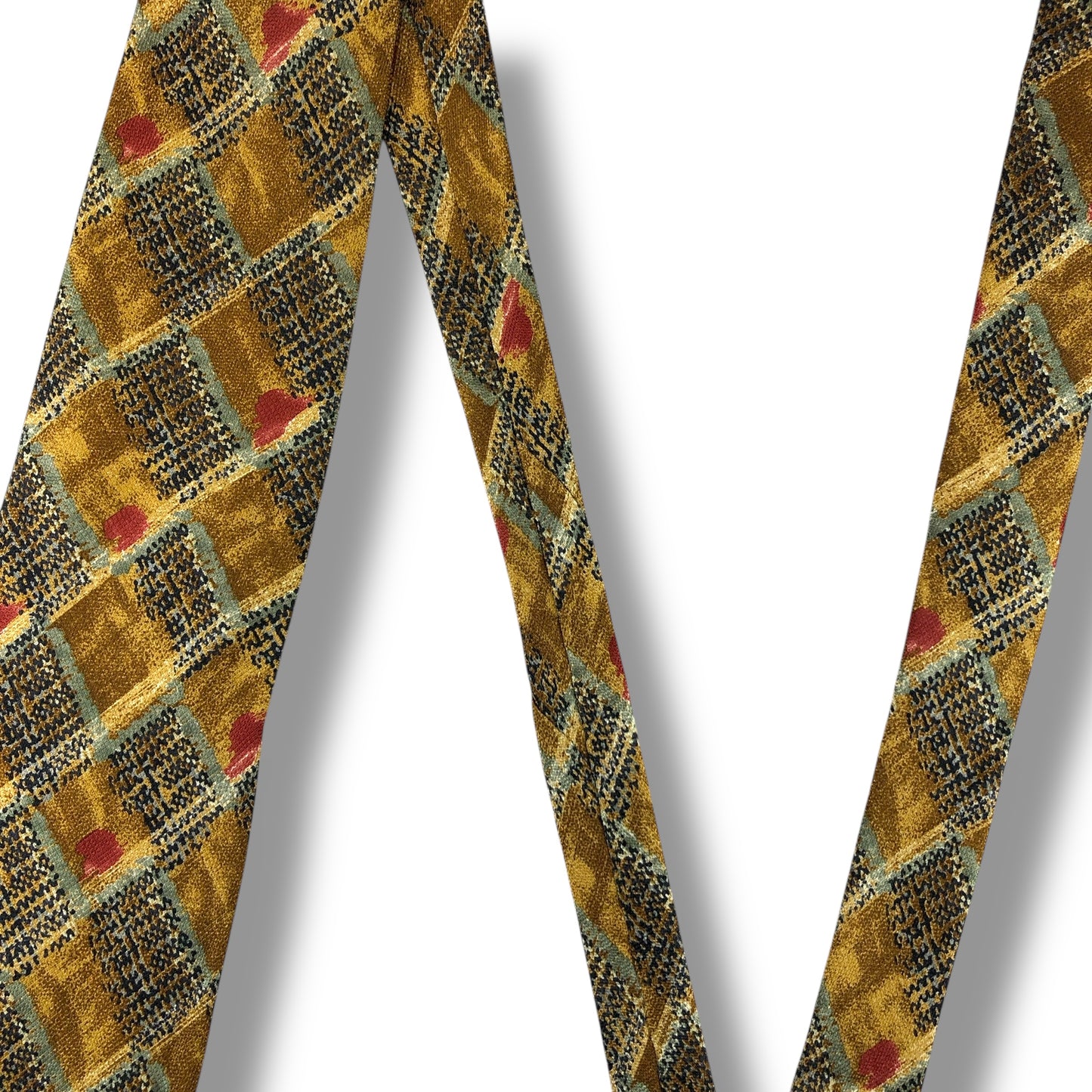 【7520】美品！エンリココベリ　ネクタイ　ブラウン系